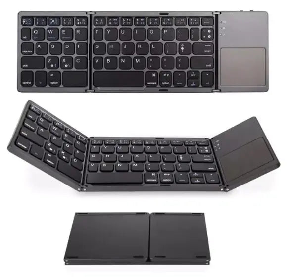 Folding Mini Wireless Bluetooth Keyboard with touchpad