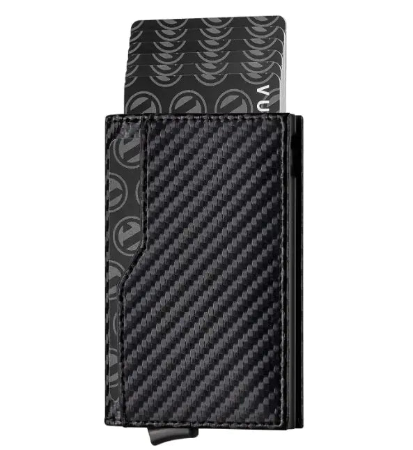 Sophisticated RFID-Safe Leather Billfold with ID Display