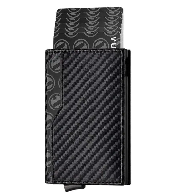 Sophisticated RFID-Safe Leather Billfold with ID Display