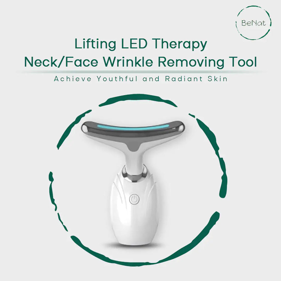 Radio Frequency Neck & Face Lifting LED Therapy Device