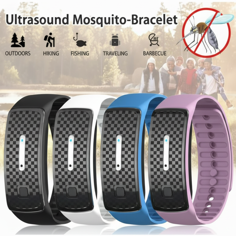Ultrasonic Mosquito Repellent Bracelet