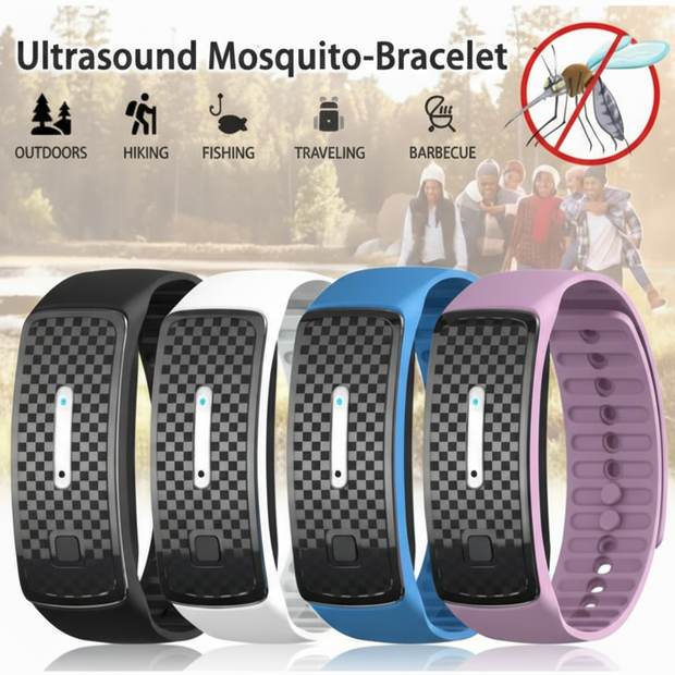 Ultrasonic Mosquito Repellent Bracelet