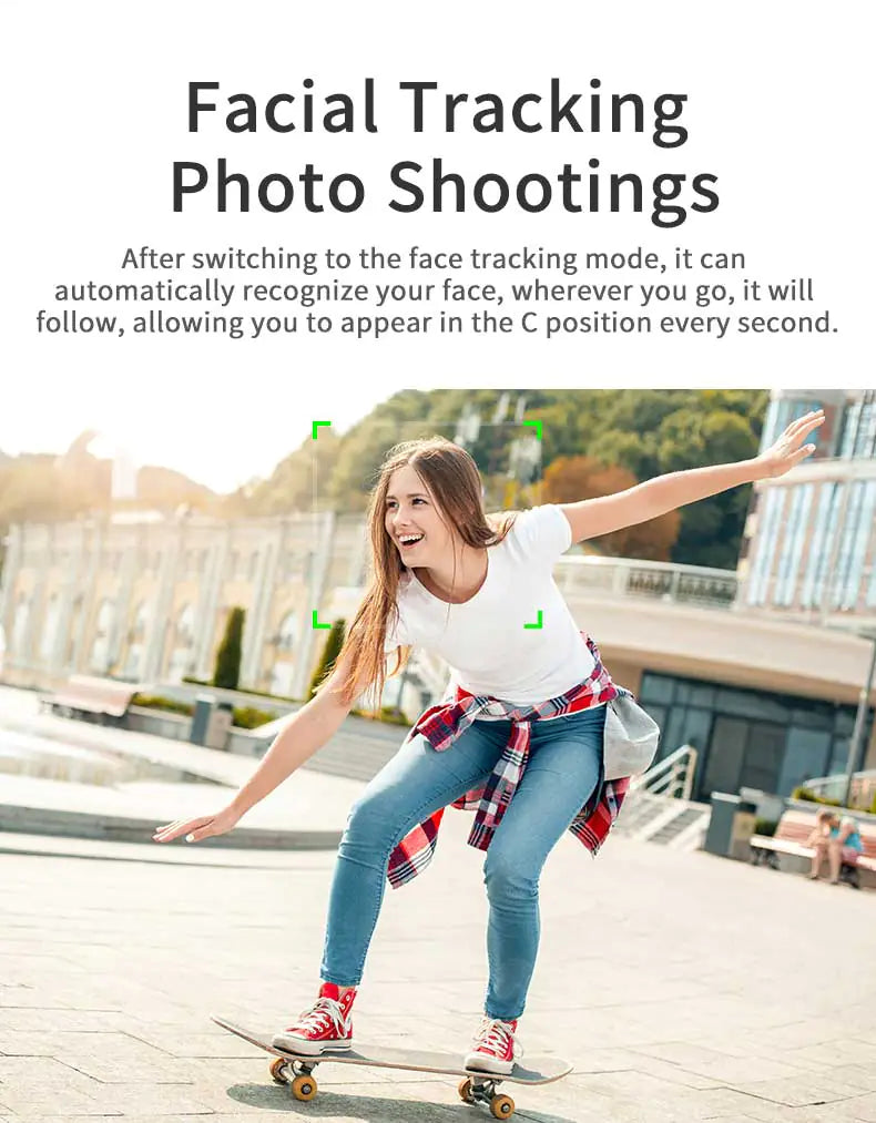 AI 360 face auto-tracking phone mount