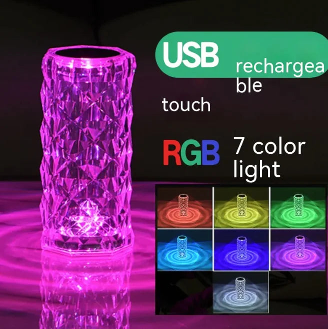 CrystalBloom Rose Light