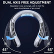New Portable Hanging Neck Fan with display