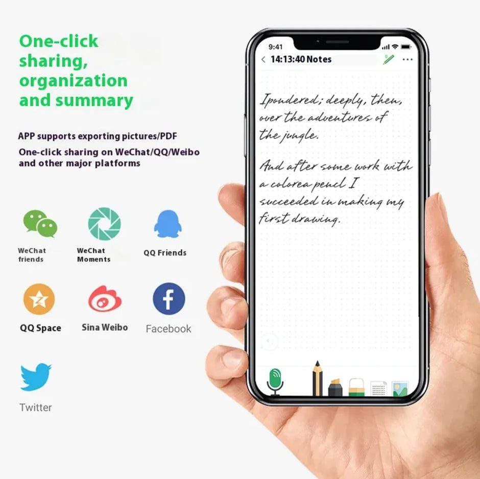 Digital Note-Taking Pen & Pad