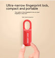 Smart Fingerprint Luggage and bag Padlock with USB Charging