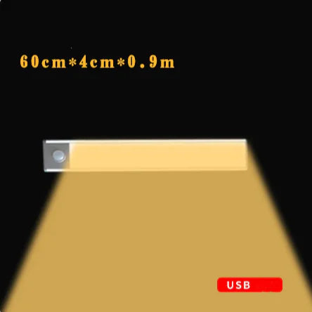 Motion-Sensing LED Light Rechargeable