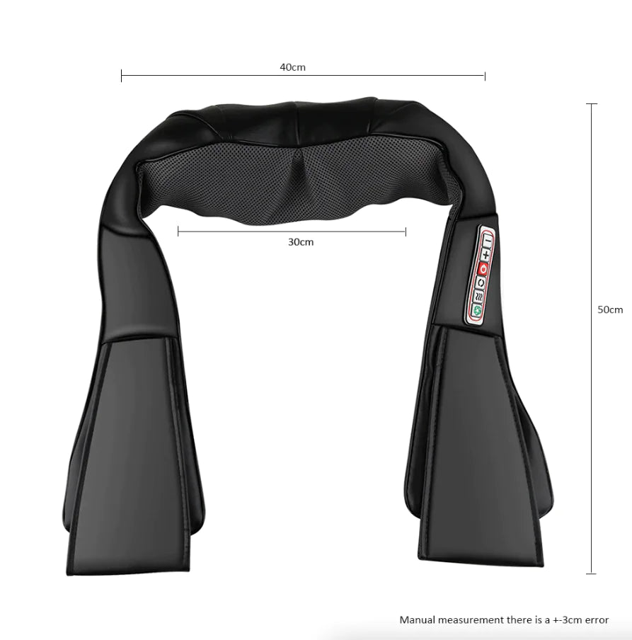 Shiatsu 3D Kneading Neck & Shoulder Massager with Heat