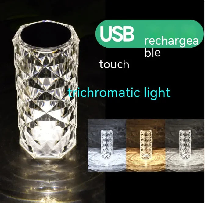 CrystalBloom Rose Light