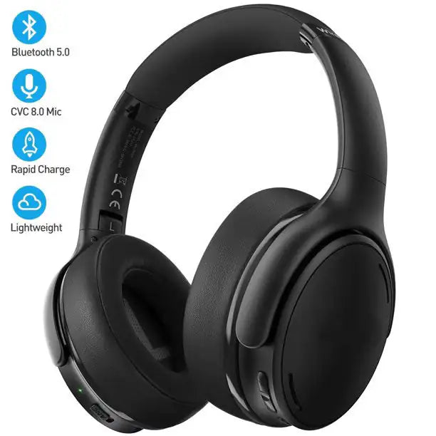 Wireless Travel and Study Noise-Cancelling Headphones