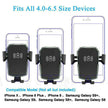 Qi Wireless 2-in-1 Car Charger Holder