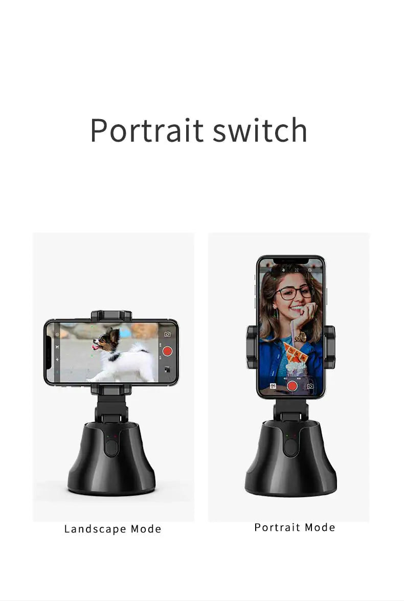 AI 360 face auto-tracking phone mount
