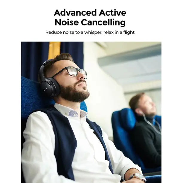 Wireless Travel and Study Noise-Cancelling Headphones