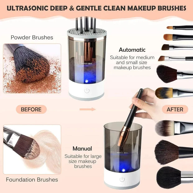 Automatic Makeup Brush Cleaner & Dryer