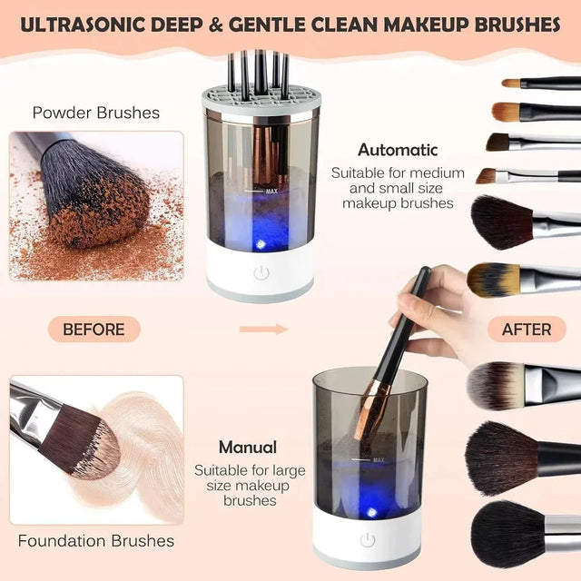 Automatic Makeup Brush Cleaner & Dryer