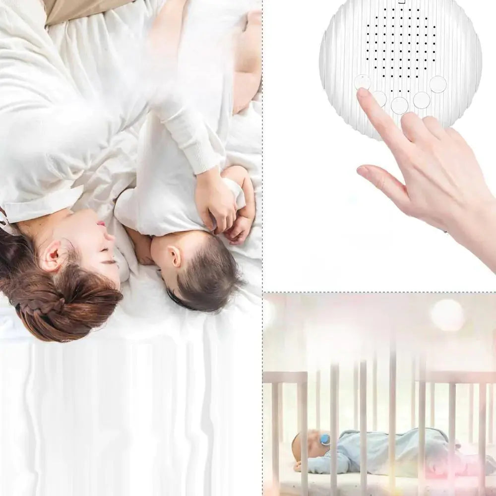 Infant Tranquil Rest Sound Machine - 10 Calming Melodies, Custom Timer & Adjustable Volume