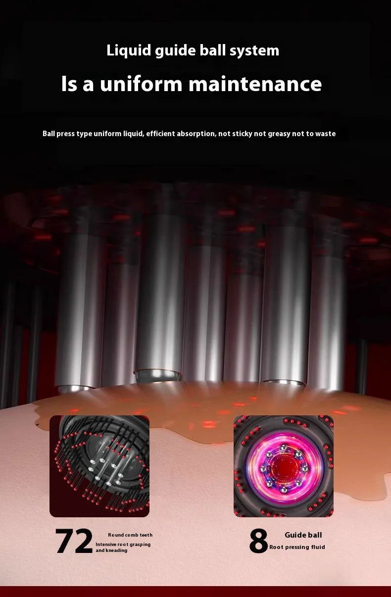 Electric Scalp Massage and Hair care Comb Red Light with red light Hair Care