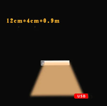 Motion-Sensing LED Light Rechargeable