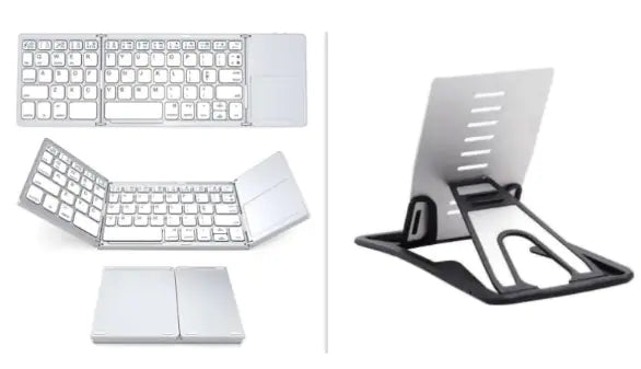Folding Mini Wireless Bluetooth Keyboard with touchpad