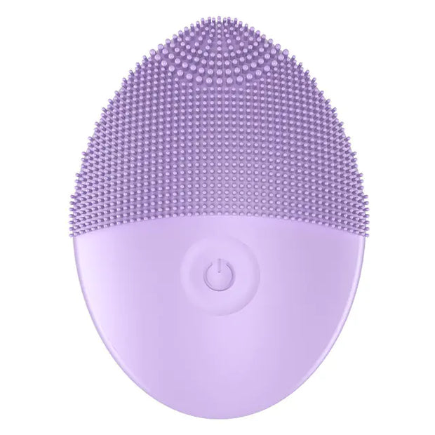 Mini Silicone Electric Facial Cleanser Washing Brush