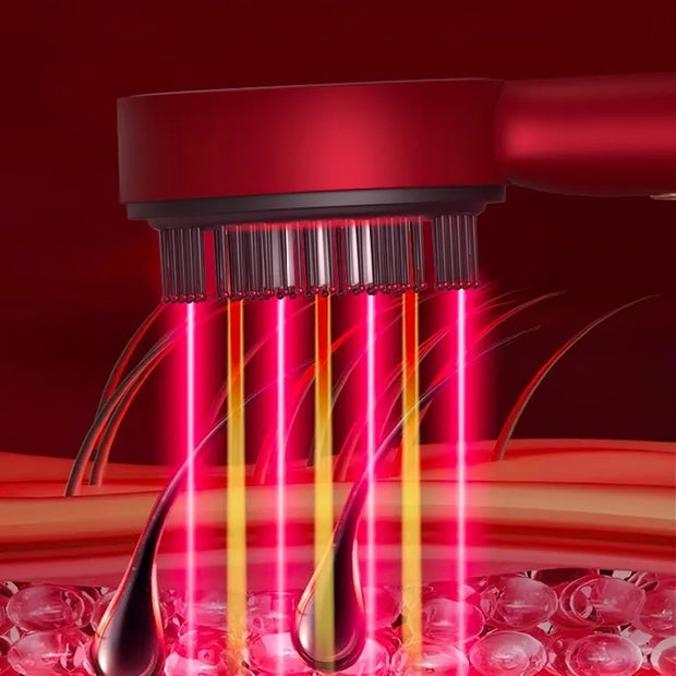 Electric Scalp Massage and Hair care Comb Red Light with red light Hair Care