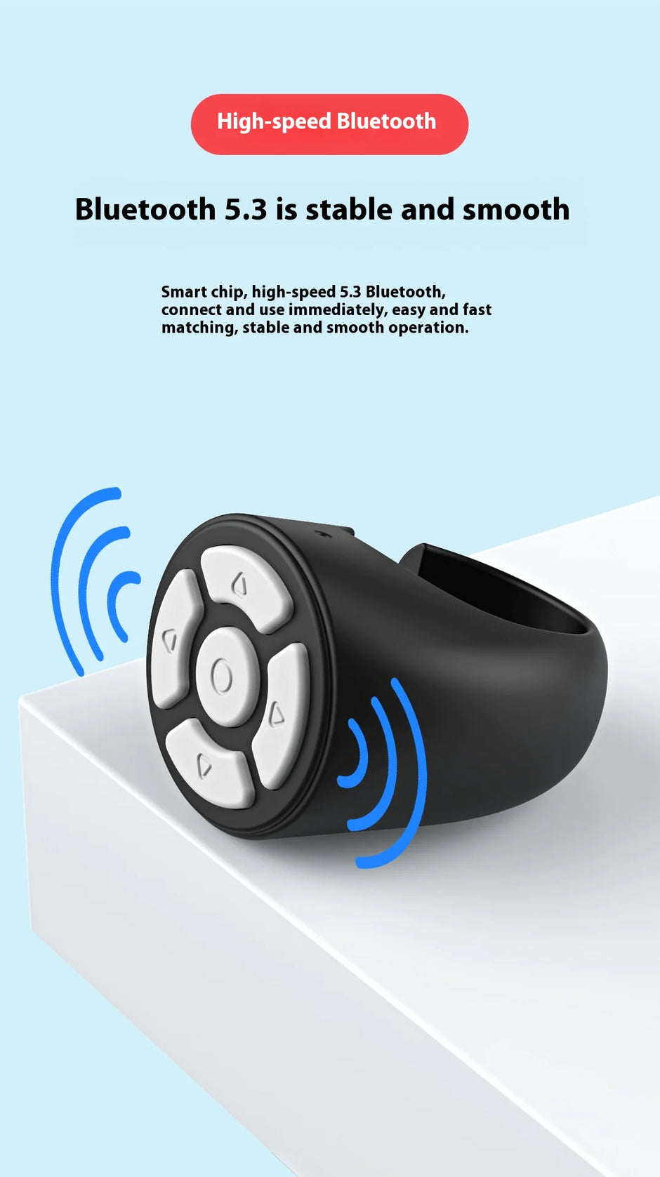 Wireless Bluetooth Scroll Ring