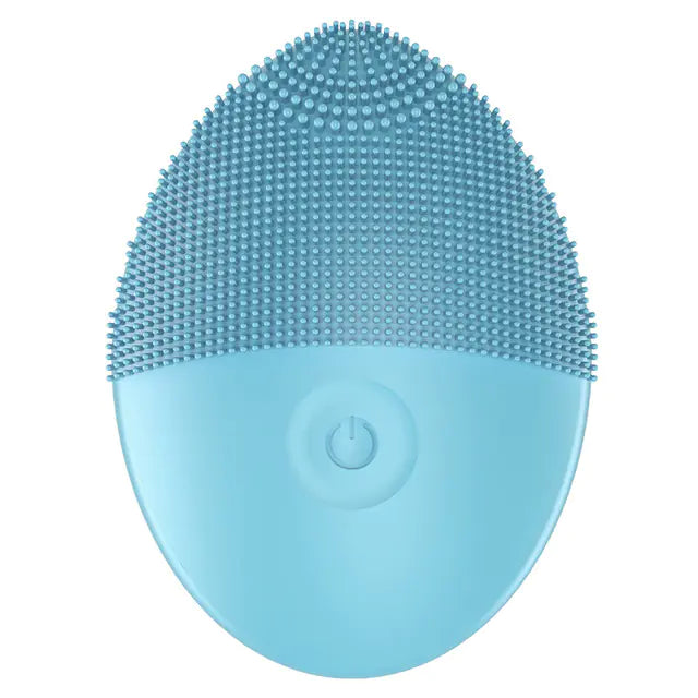 Mini Silicone Electric Facial Cleanser Washing Brush
