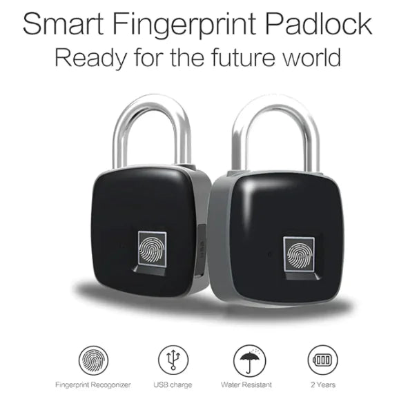 Digital Fingerprint Security Padlock