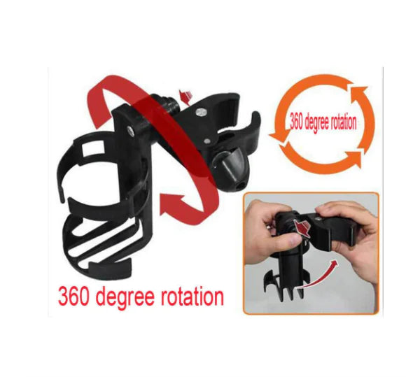 Versatile Stroller Bottle Rack