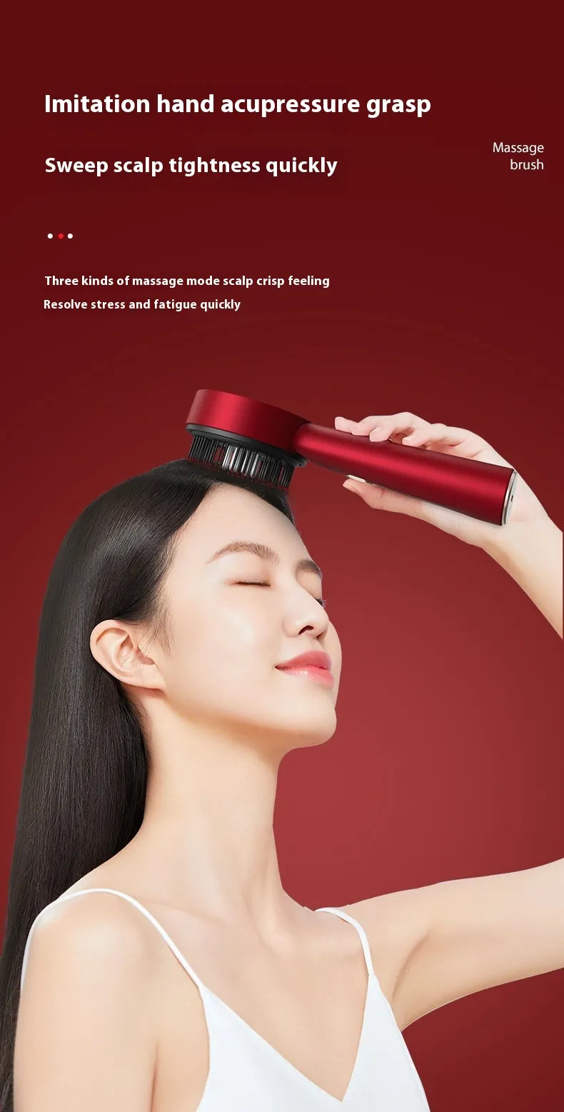 Electric Scalp Massage and Hair care Comb Red Light with red light Hair Care