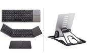 Folding Mini Wireless Bluetooth Keyboard with touchpad
