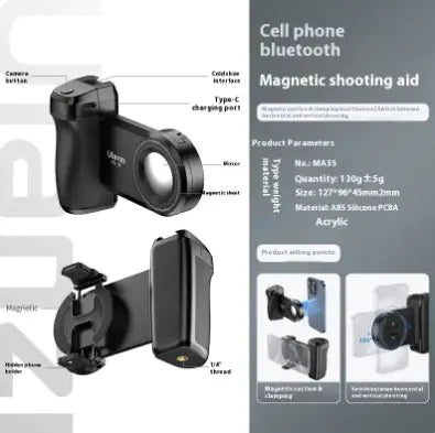 Magnetic Phone Clip & Camera Grip