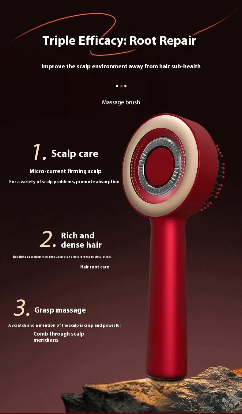 Electric Scalp Massage and Hair care Comb Red Light with red light Hair Care