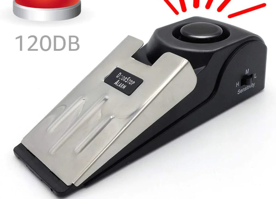 Compact SecureAlert Anti-Theft Door Stopper