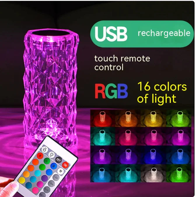 CrystalBloom Rose Light